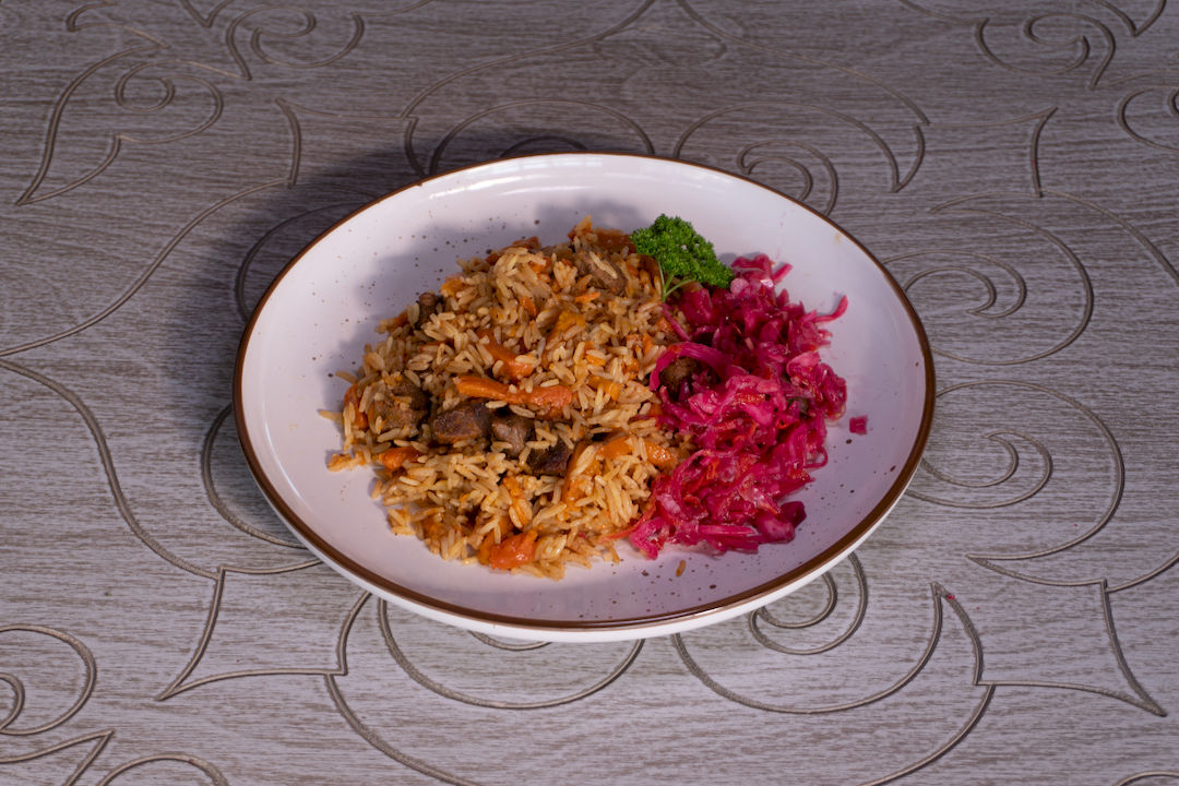 Плов с говядиной