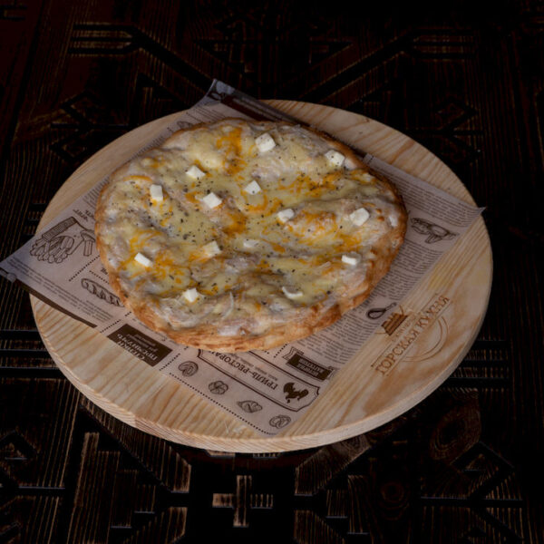 Римская сырная пицца